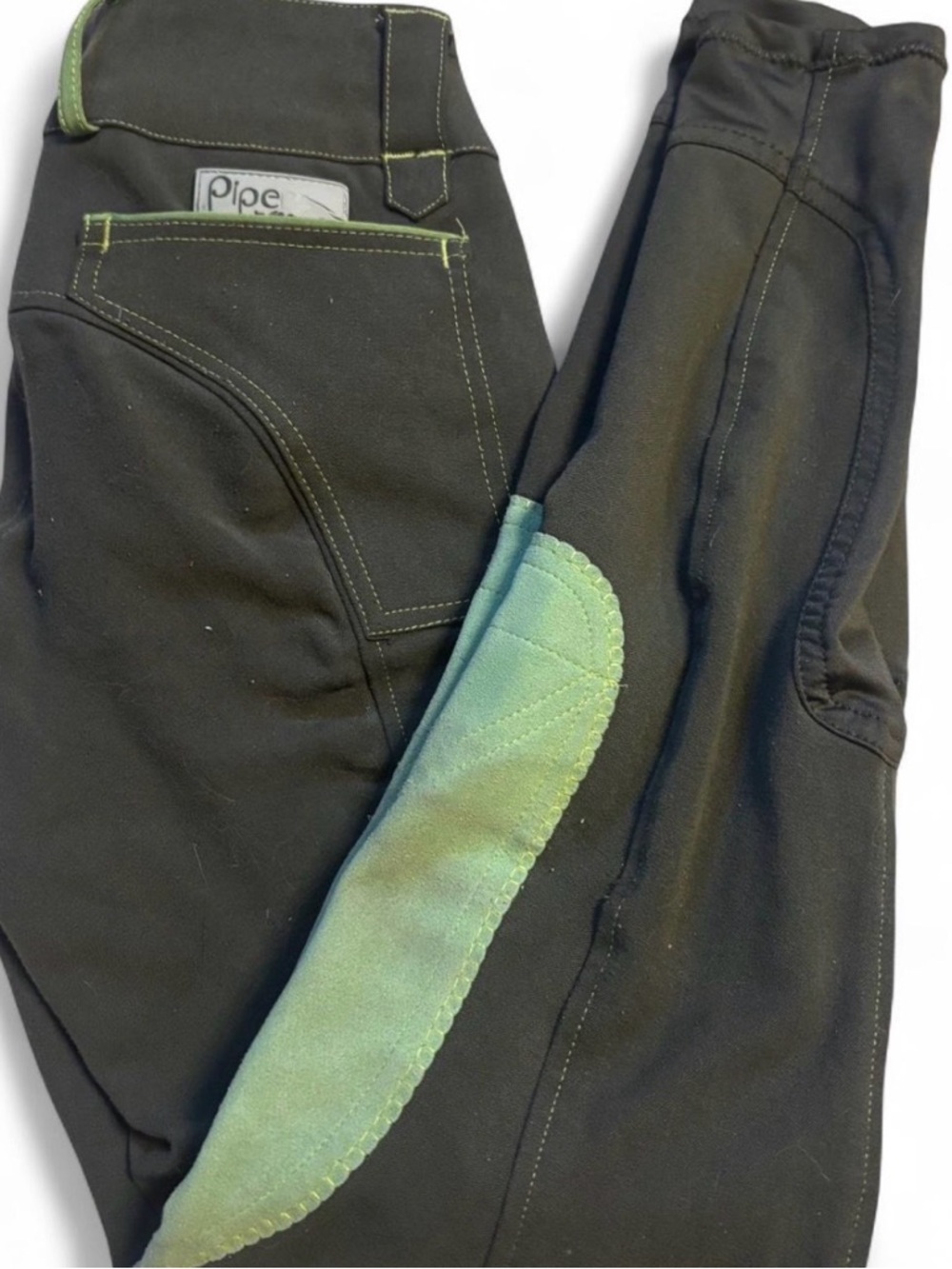 Piper Knee Patch Breeches olive